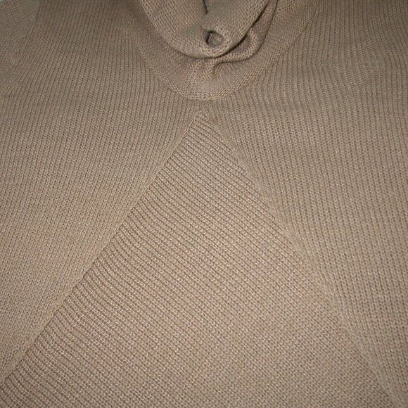 Camel Colour Tunic Soft  Sweater - Picture 7 of 7